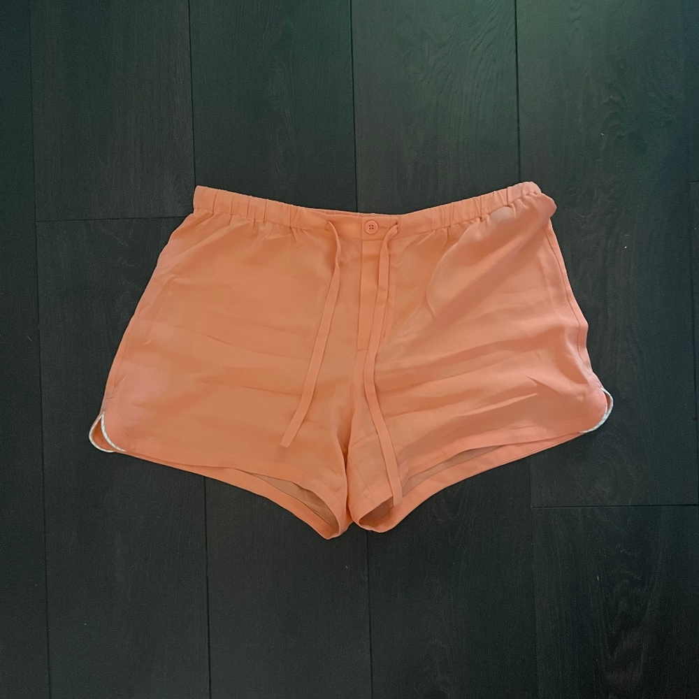 Kit and Ace silk jogger shorts